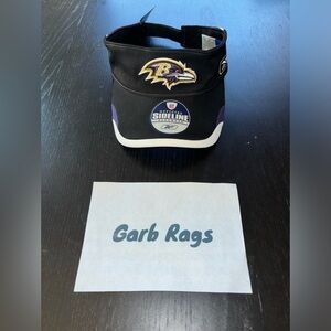 NFL Ravens Reebok Visor Hat 🎩 - Official NFL Merchandise - New with Tags 🏷️